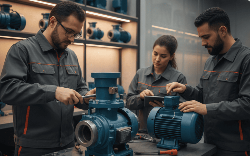 bomba dagua consertando1