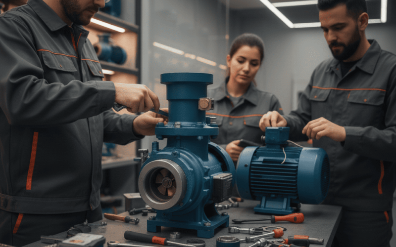 bomba dagua consertando2